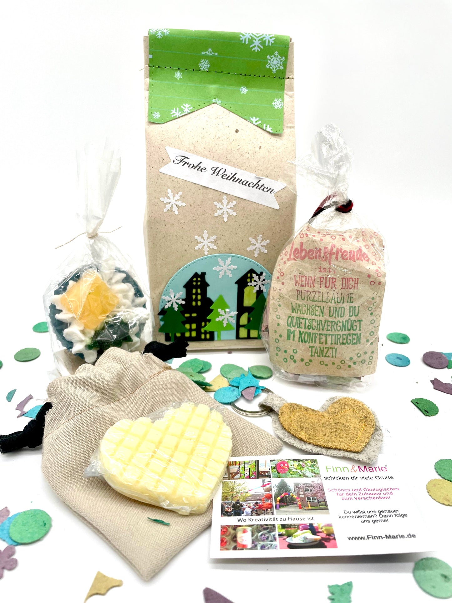 Frohe Weihnachten-Geschenketüte